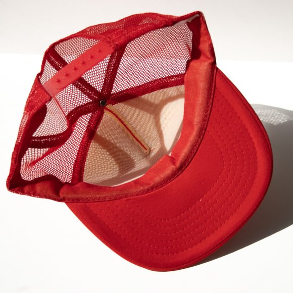 Vintage Paris France Trucker Snapback Cap Hat Eiffel Tower Tourist 80s Mesh - Picture 11 of 13